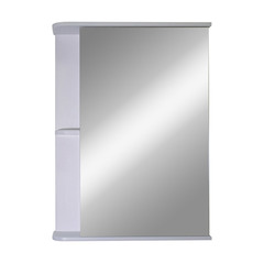 Зеркальный шкаф Континент Вога 500х800 мм белый
