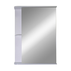 Зеркальный шкаф Континент Вога 600х800 мм белый