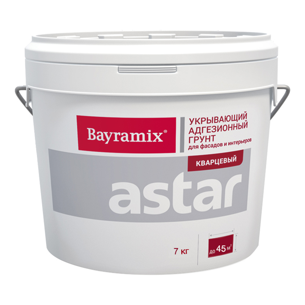 фото Грунт укрывающий bayramix astar кварцевый b1 7 кг