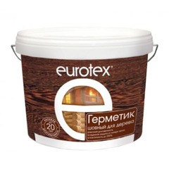 Герметик Eurotex акриловый для дерева 3 кг сосна