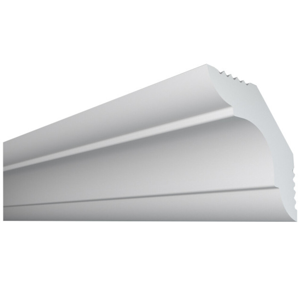 Плинтус потолочный экструдированный Плинтэкс E40/40 40х40 мм 2 м ...