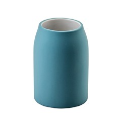 Стакан Unna ATC-1204LBL-03 керамика с резиной светло-голубой