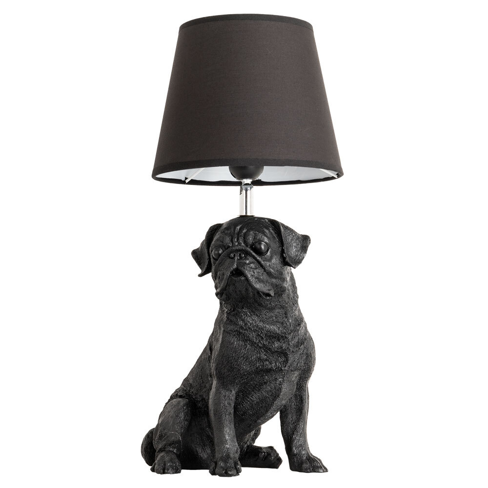 фото Лампа настольная arte lamp bobby (a1512lt-1bk) e27 40 вт 220 в ip20