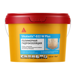 Гидроизоляция полимерная Sika Sikalastic 022 W Plus синяя 4,5 кг