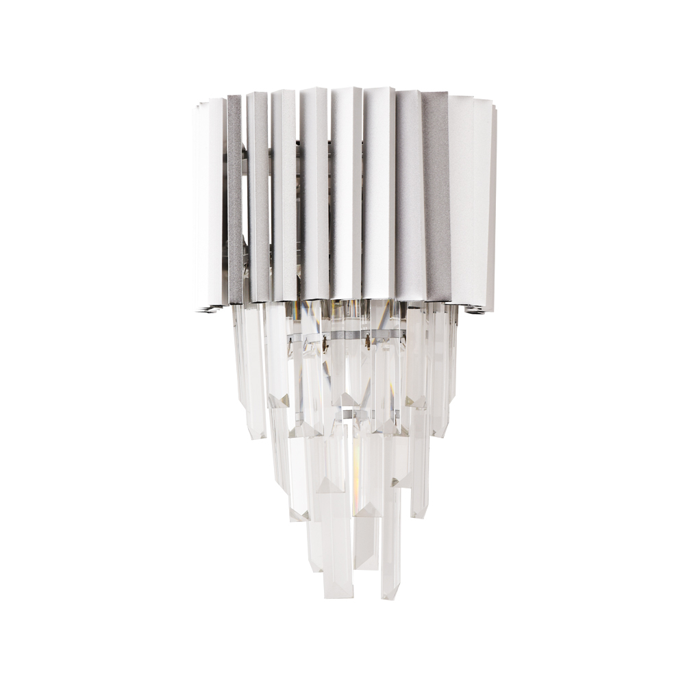 фото Бра arte lamp muscida (a1004ap-2si) е14 60 вт 220 в серебро ip20