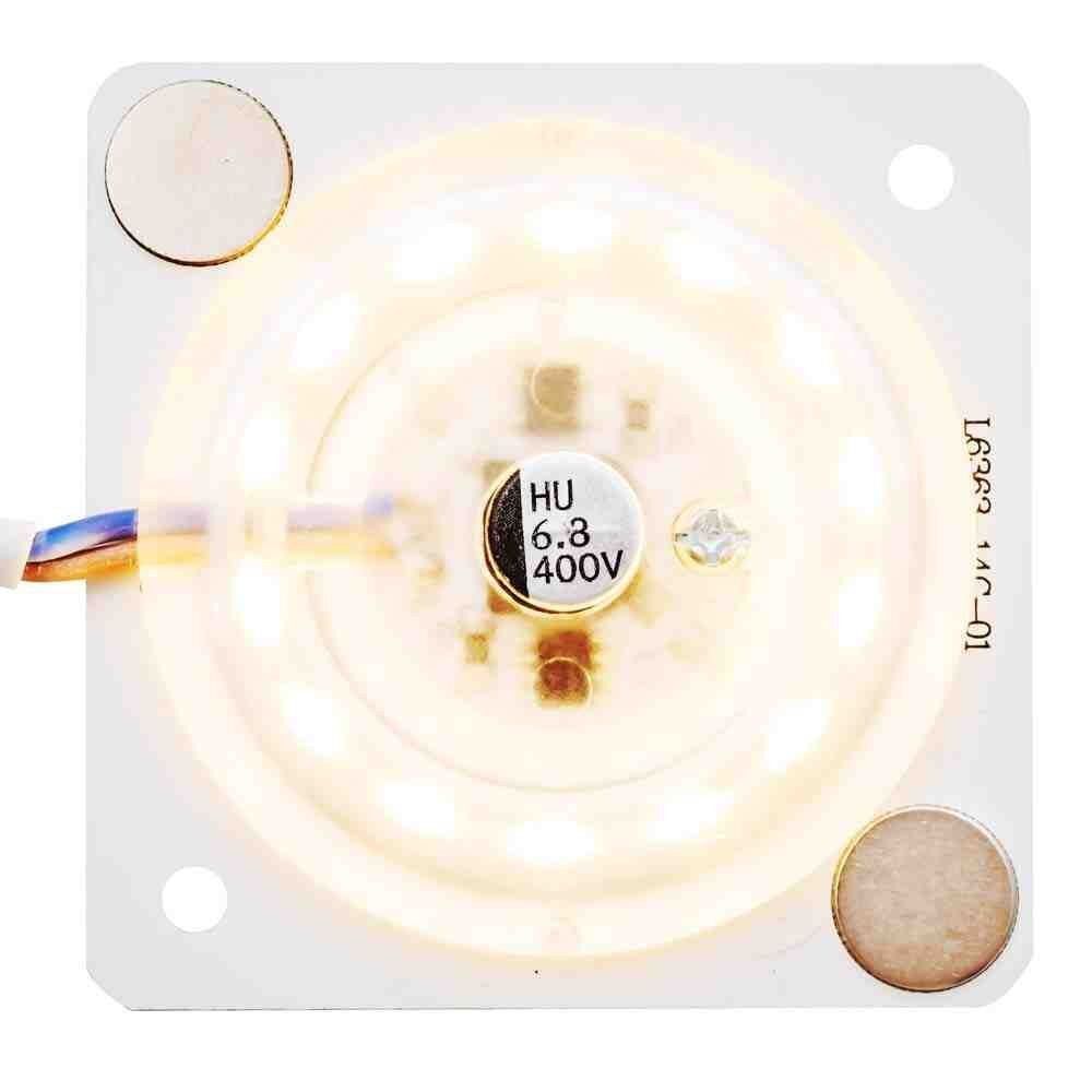 фото Модуль светодиодный для светильника apeyron пластиковый 12 вт ip20 220 в на магнитах белый (02-12)