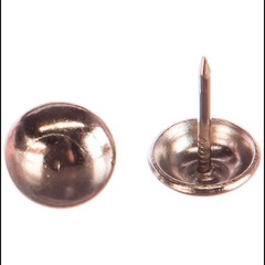 Гвозди декоративные 1,3х16 мм сфера 11 мм никелевые (30 шт)