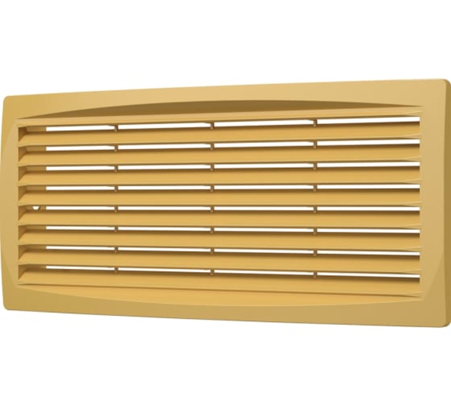 Решетка вентиляционная дверная 300х135 мм бежевая — купить в Петровиче ...