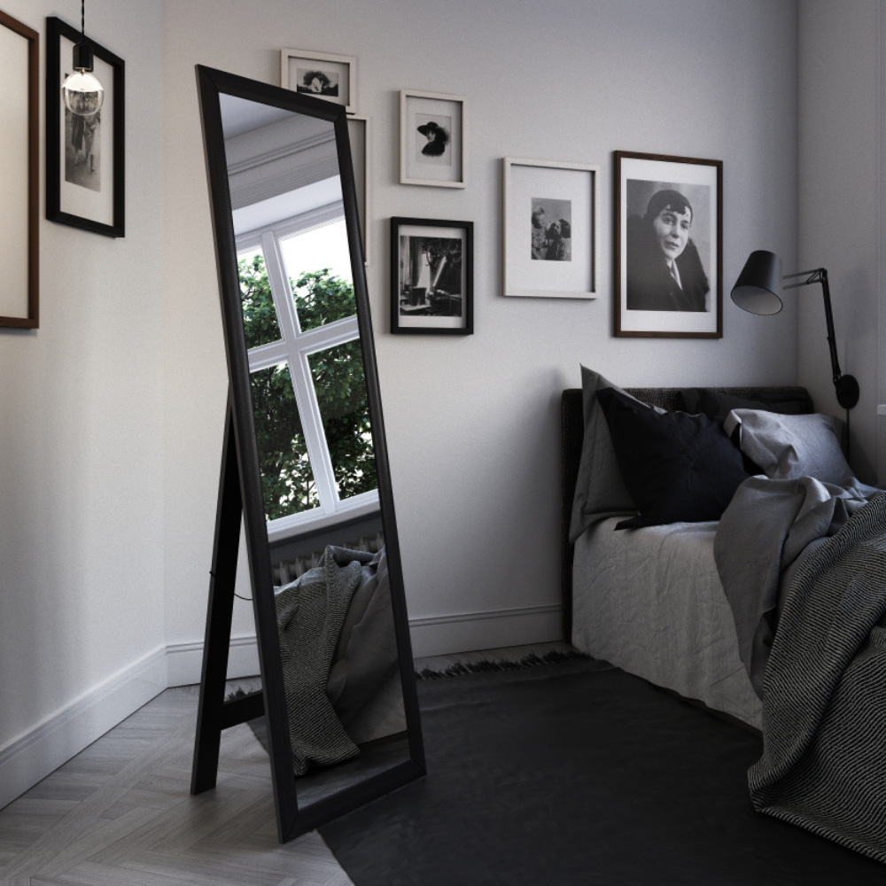 

Зеркало напольное Preto  мм черное