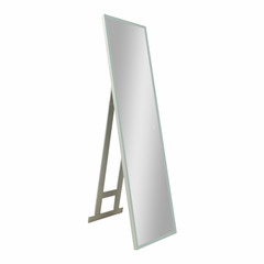 Зеркало напольное с подсветкой Fabiano 450х1750 мм гримерное белое