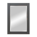 Зеркало настенное Genesio 500х700 мм серое 972534