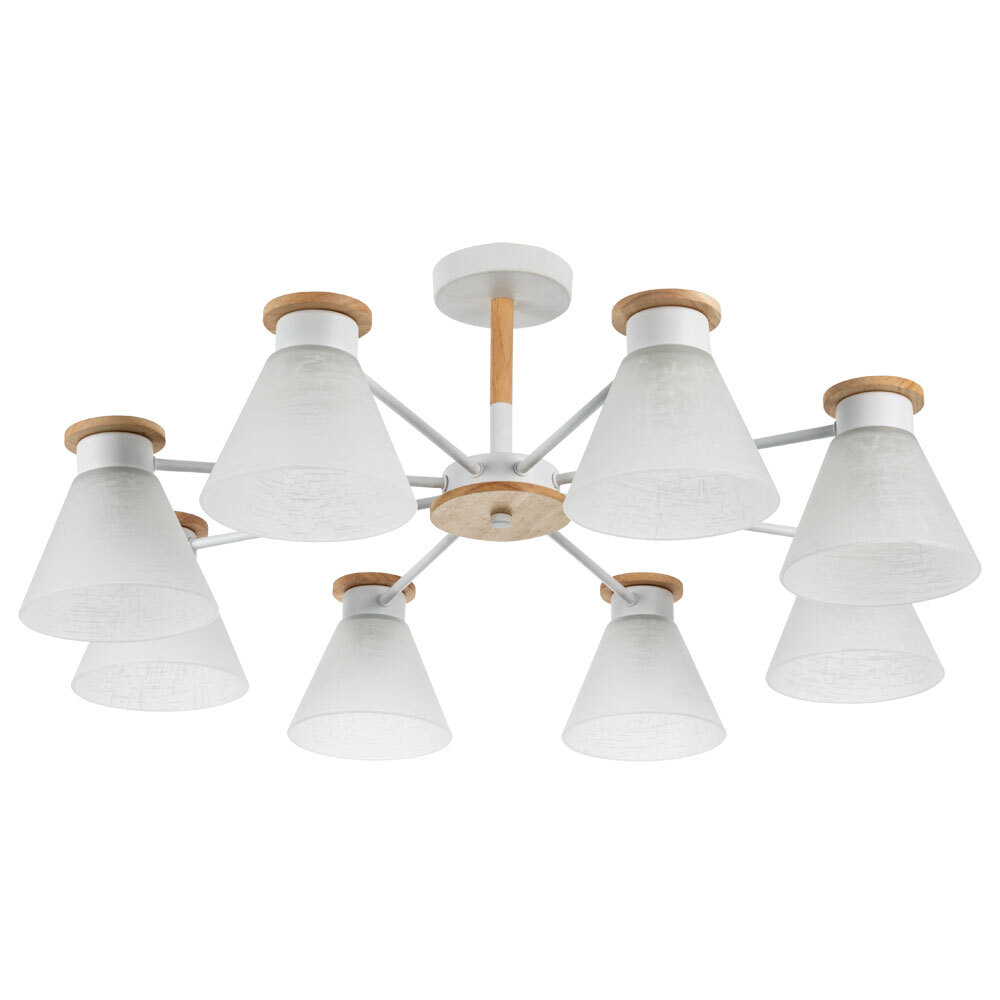 Люстра потолочная Arte Lamp Tyler E27 480 Вт 20 кв.м (A1031PL-8WH) люстра artelamp a1031pl 8wh