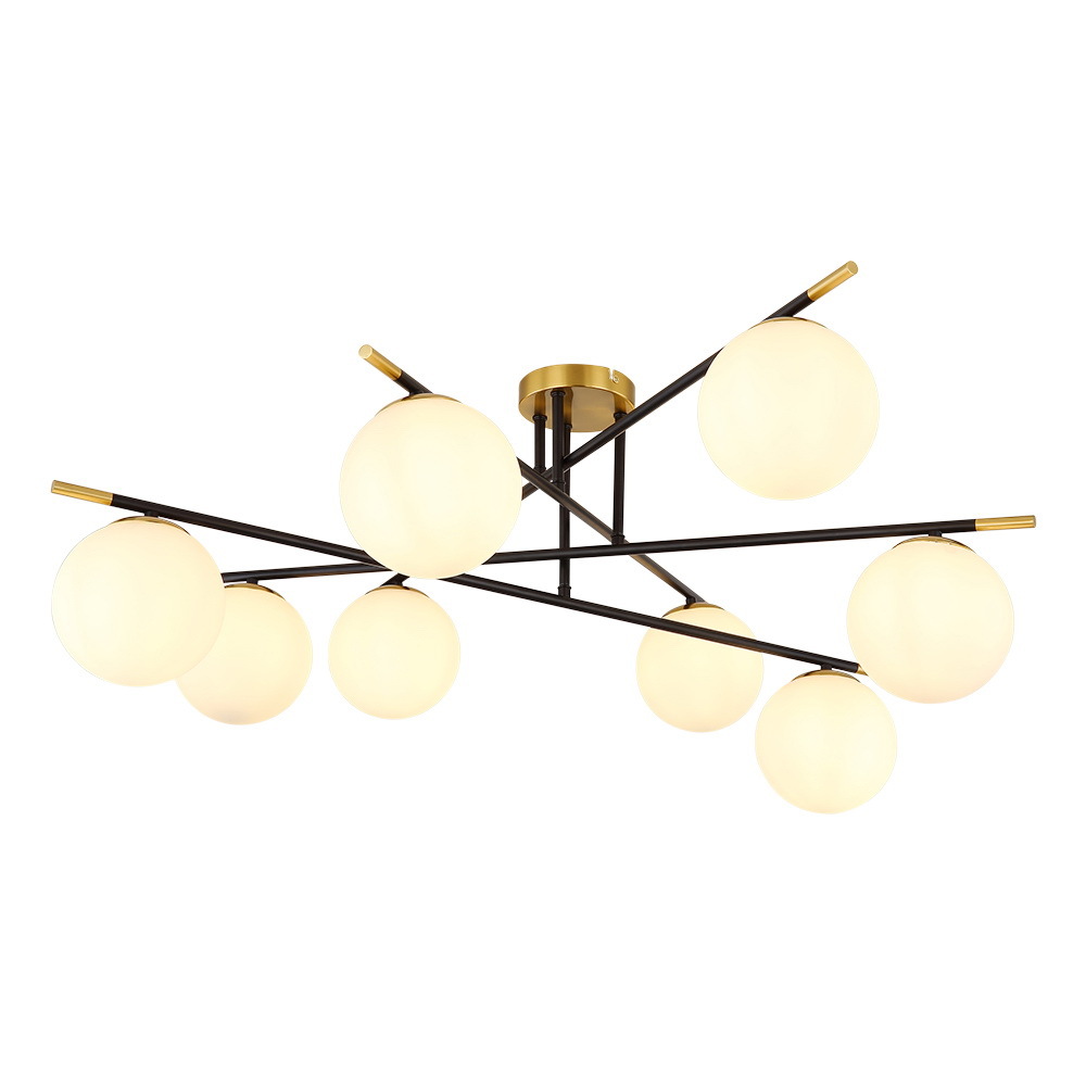 фото Люстра потолочная arte lamp alcor (a2224pl-8bk) e14 40 вт 220 в ip20