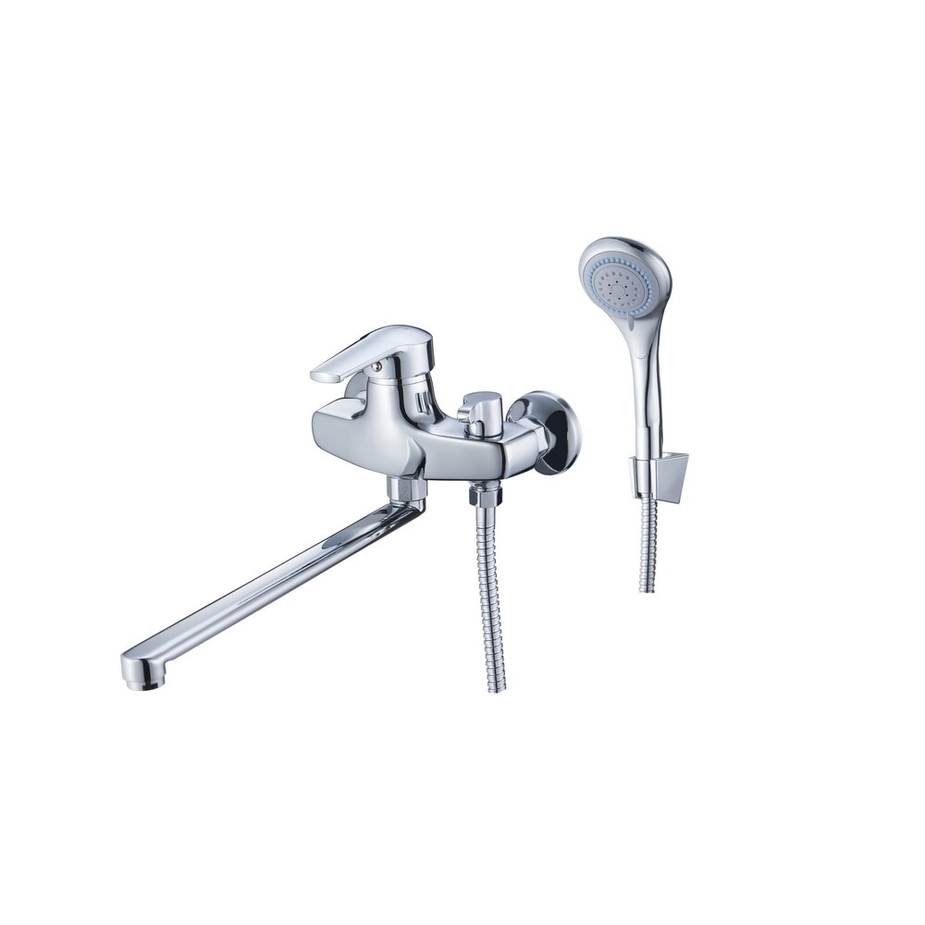 Смеситель для ванной и душа G.Lauf с длинным изливом однорычажный с ...