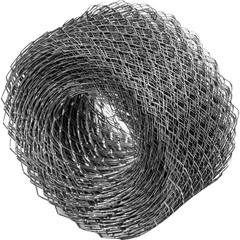 Сетка кладочная оцинкованная 15х15 мм 0,09х20 м рулон