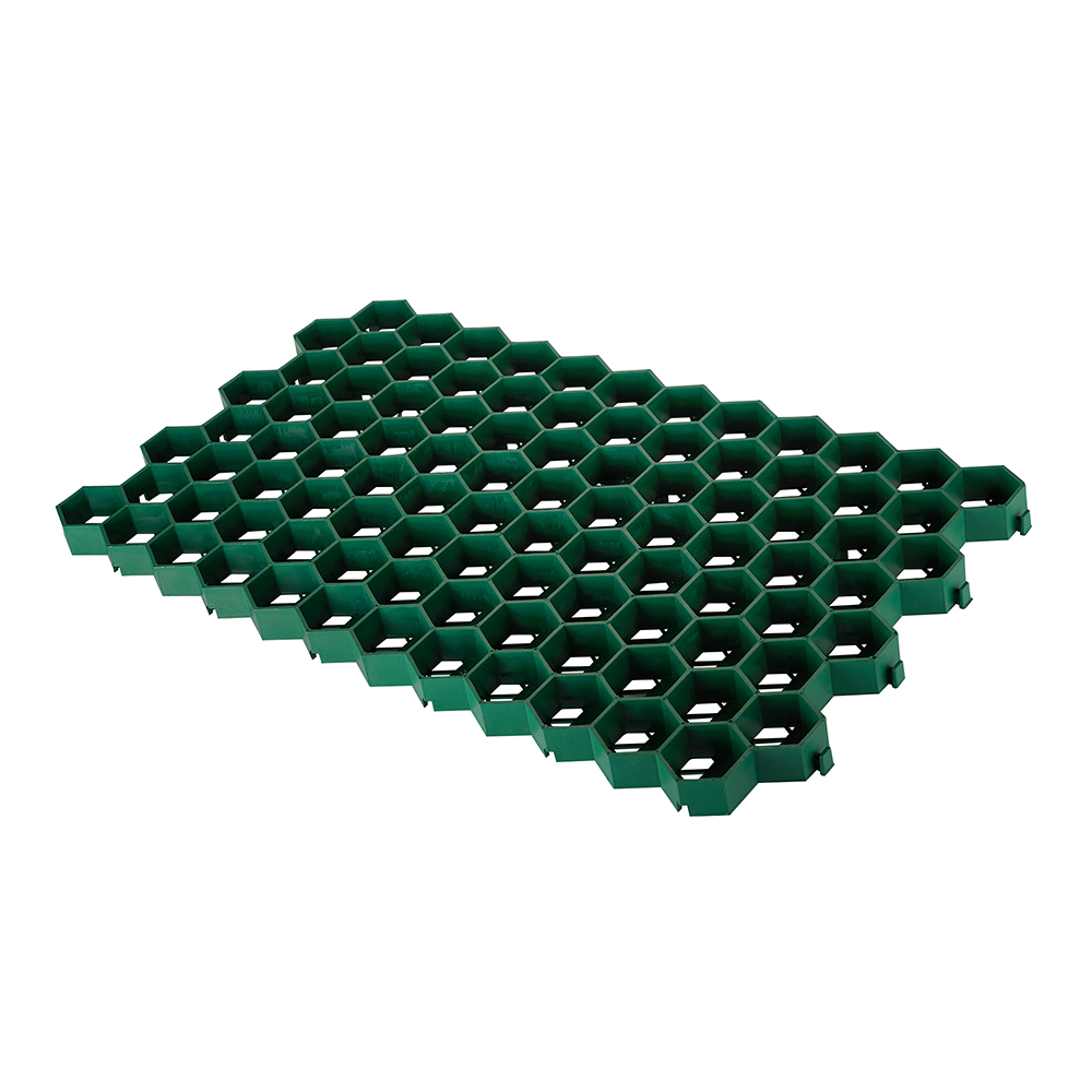 фото Решетка газонная пластиковая зеленая eco standart gidrolica с250 700х400х32,8 мм