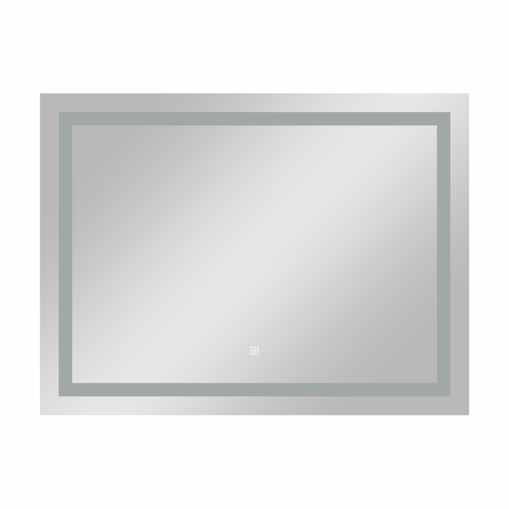 

Зеркало с подсветкой прямоугольное  см с сенсорным включением Continent Valenca (ЗЛП2402, Серебро
