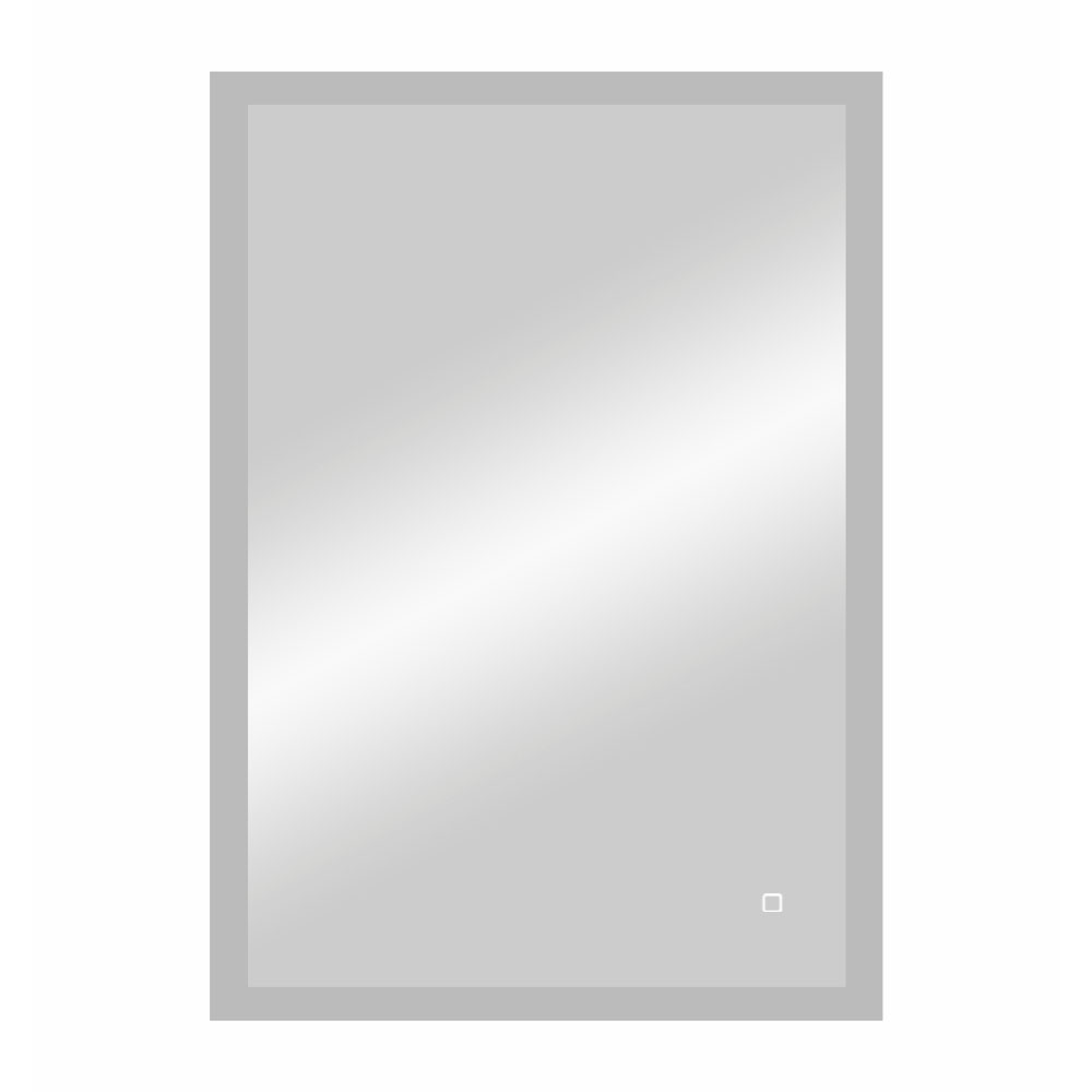 

Зеркало с подсветкой прямоугольное  см бесконтактный сенсор Continent Lisboa (ЗЛП2428, Серебро