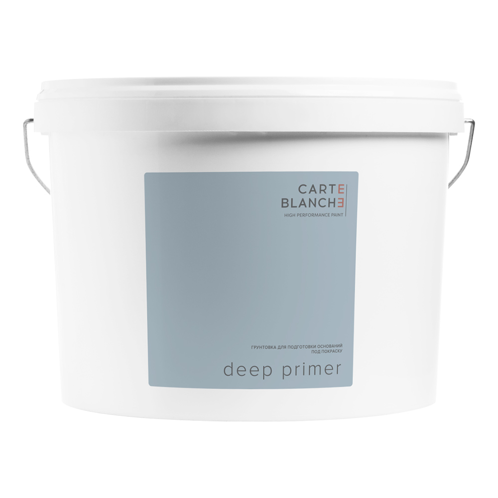 Грунт Carte Blanche Deep Prime 9 л концентрат 1:1 грунтовка neomid beton contact primer 3кг