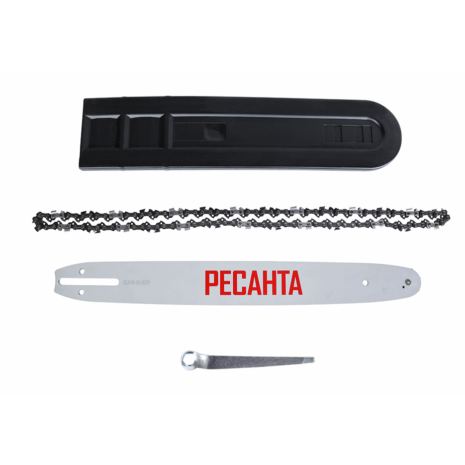 Пила цепная электрическая Ресанта ЭП-2216П (70/10/13) 2200 Вт 16" шаг 3 ...