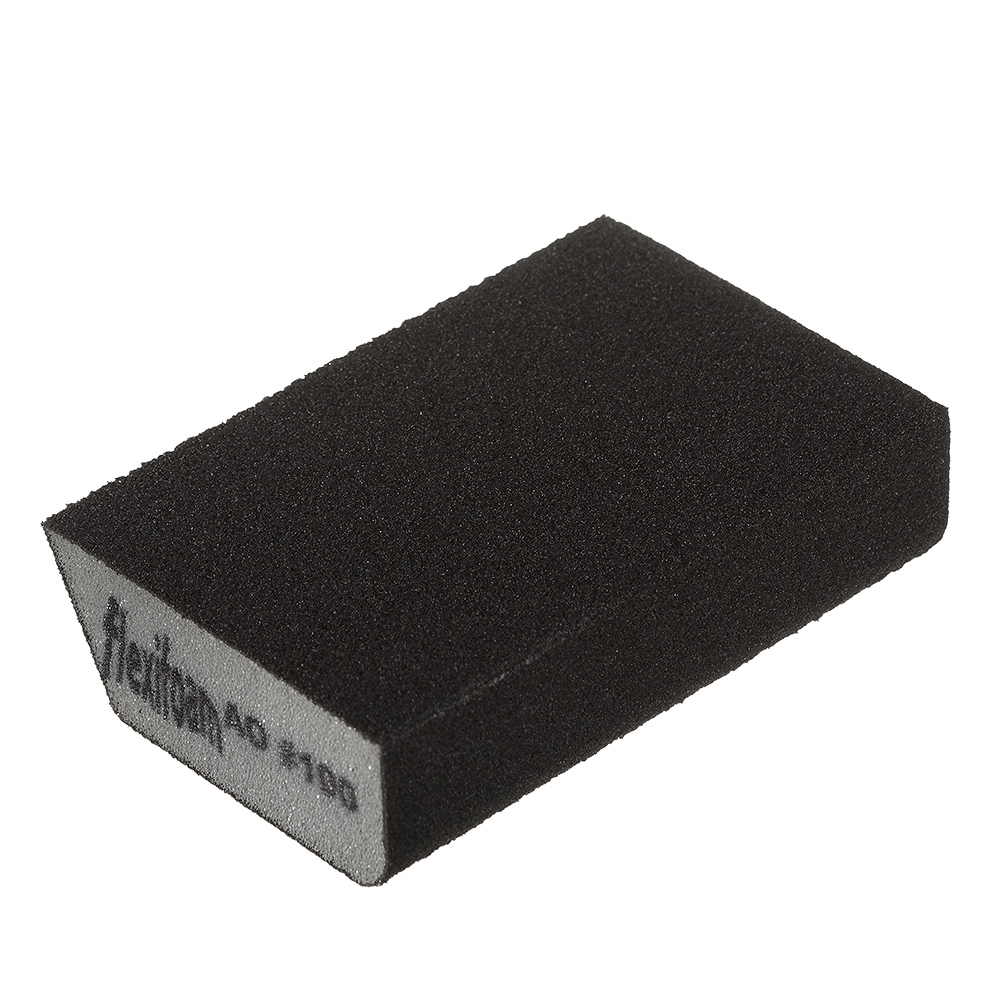 Брусок шлифовальный Flexifoam Block A1/2R 98х69х26мм Р100 влагостойкий скошенный губка шлифовальная flexifoam 120х98х13 мм р100