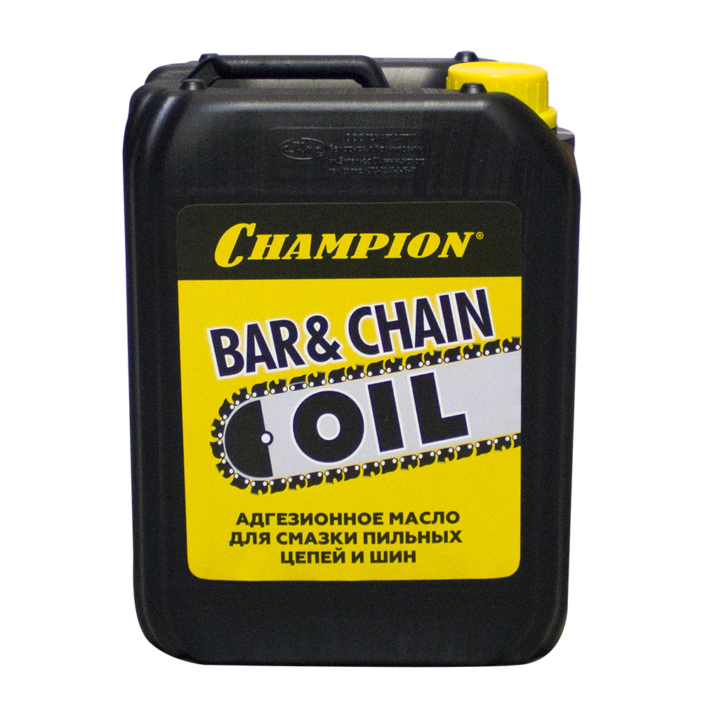 Масло для смазки цепи Champion 5 л (952828) масло для смазки шины и цепи stihl timberplus 1 литр