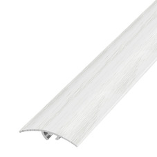 Порог алюминиевый разноуровневый кант 41х900 мм дуб кантри белый перепад до 12 мм