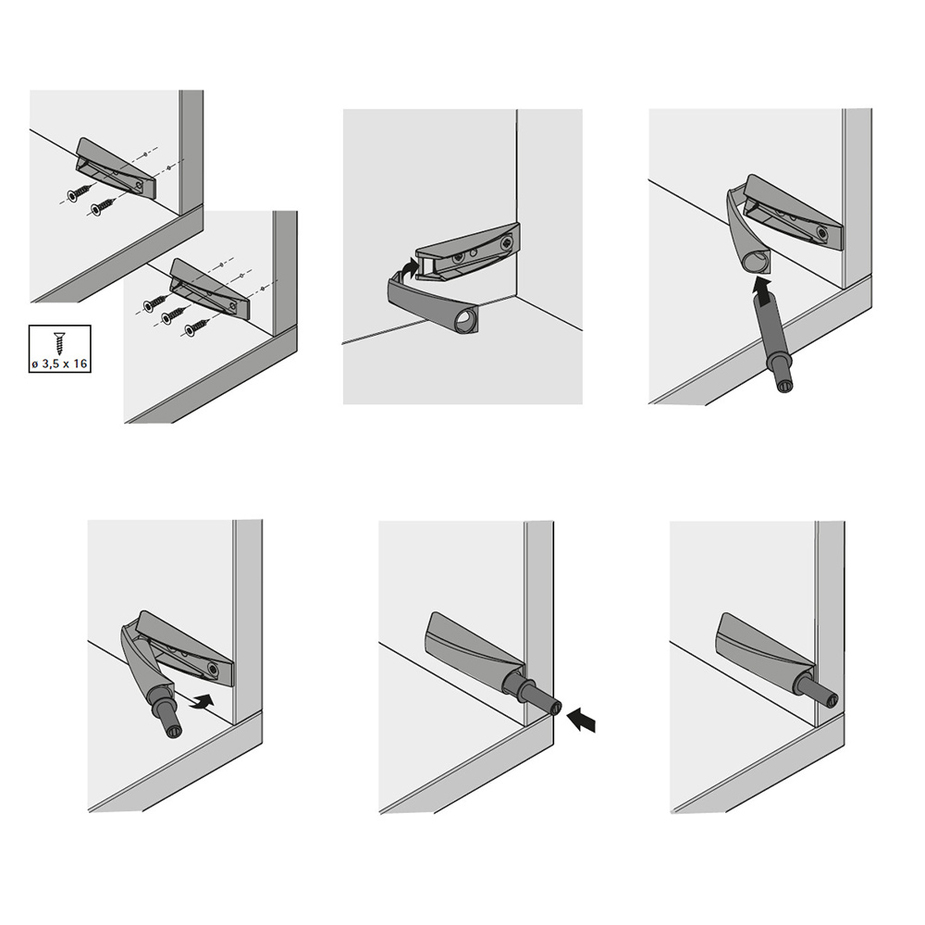 Магнит hettich мебельный 10 кг