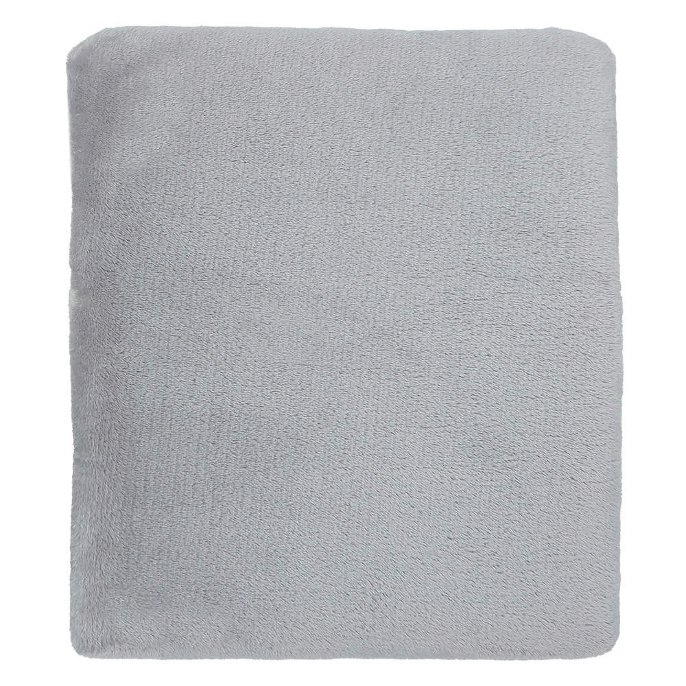 Плед 140х200 см Belezza Plain микрофибра серый стиж г одеяла и накидки для малышей