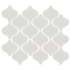 Мозаика Starmosaic Latern белая керамическая 280х246х6 мм матовая