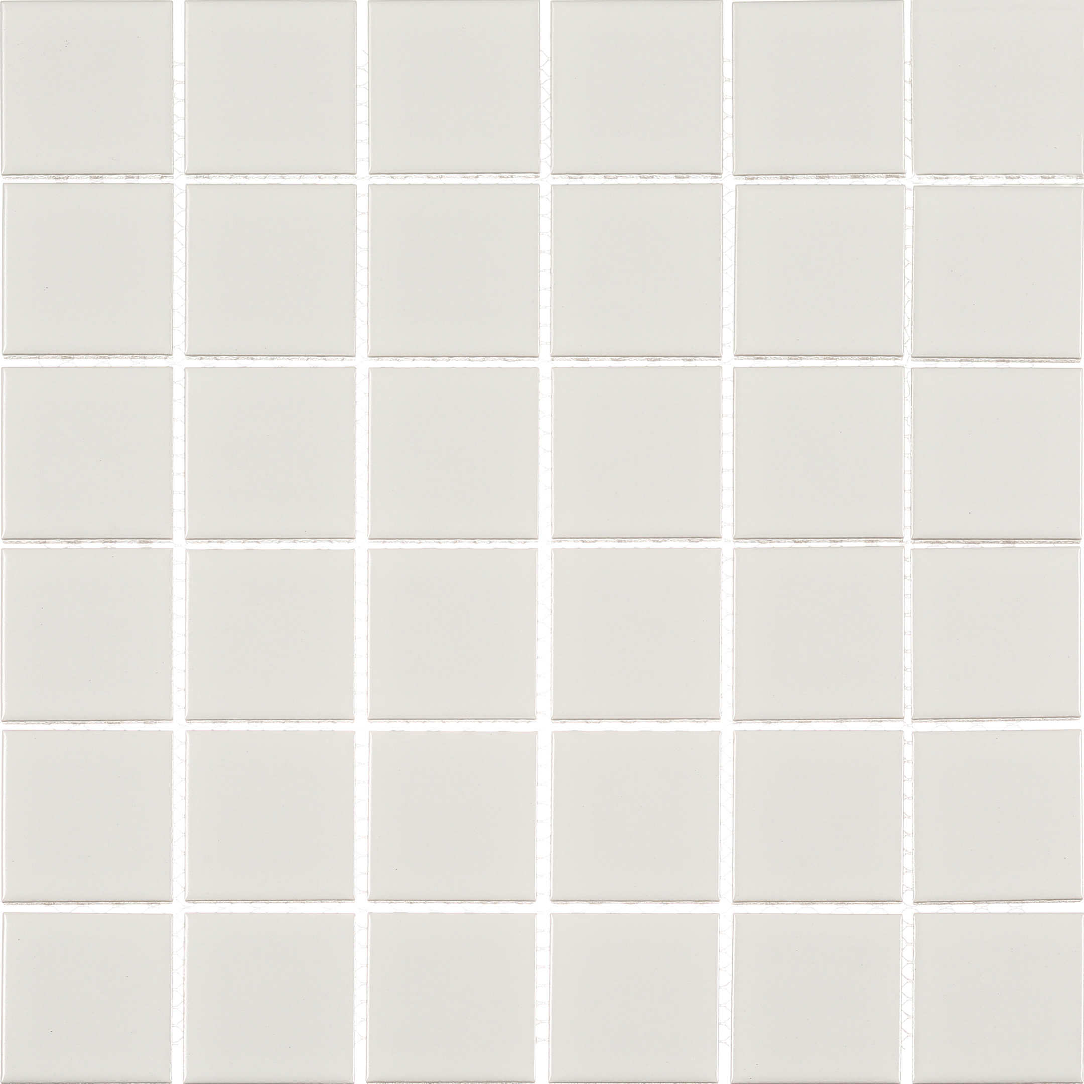 фото Мозаика starmosaic white matt белая керамическая 306х306х6 мм матовая