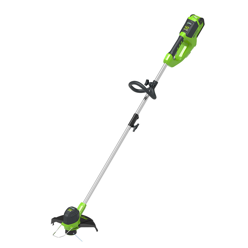 

Триммер аккумуляторный Greenworks 40V G40LTK2 1 АКБ и ЗУ (2101507UA)