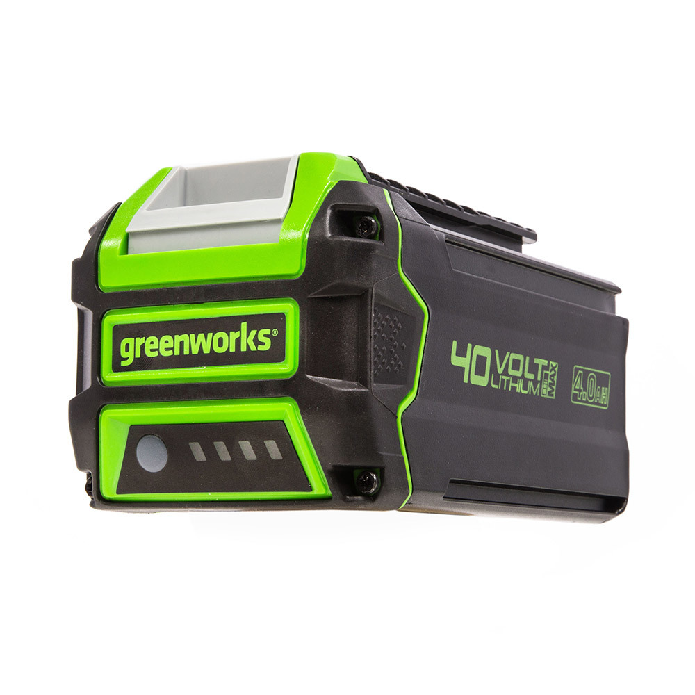 Аккумулятор Greenworks G40B4 40В 4Ач Li-Ion (2927007) аккумулятор greenworks g24usb2 24 в 2 ач с usb разъемом
