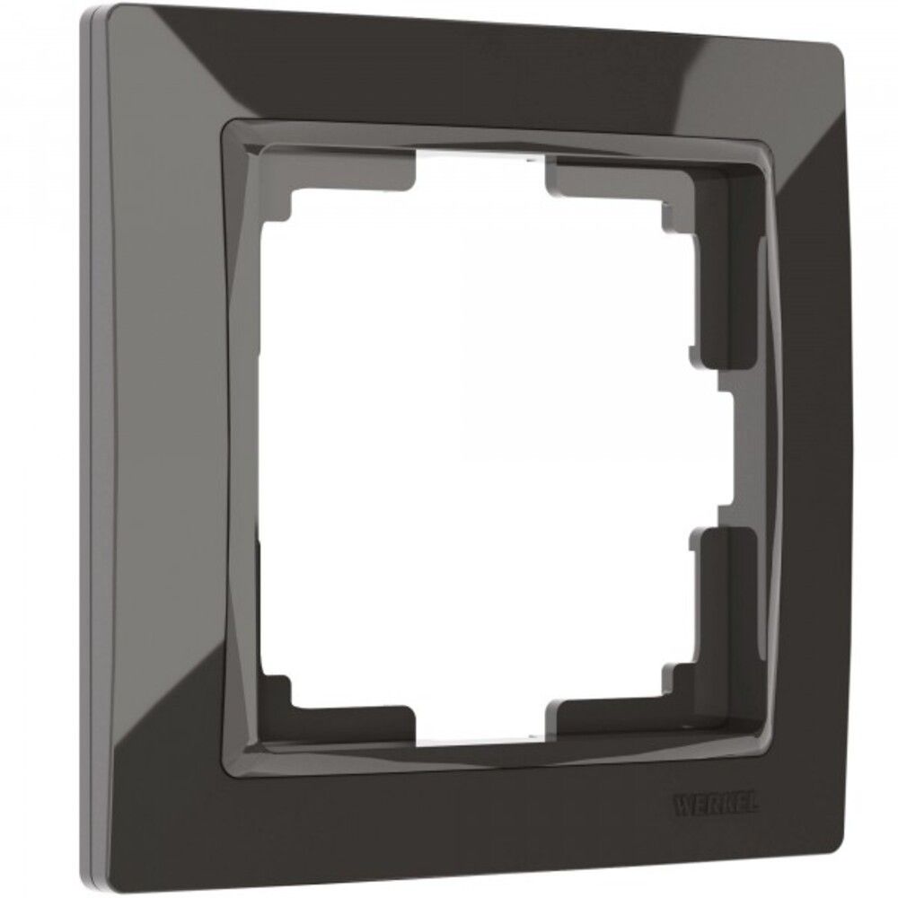 

Рамка Werkel Snabb W0012007 oдноместная универсальная серо-коричневая IP20, Коричневый