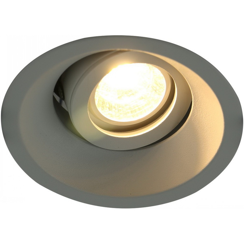 Светильник встраиваемый GU10 белый 50 Вт IP20 Arte Lamp Grus (A6668PL-1WH)