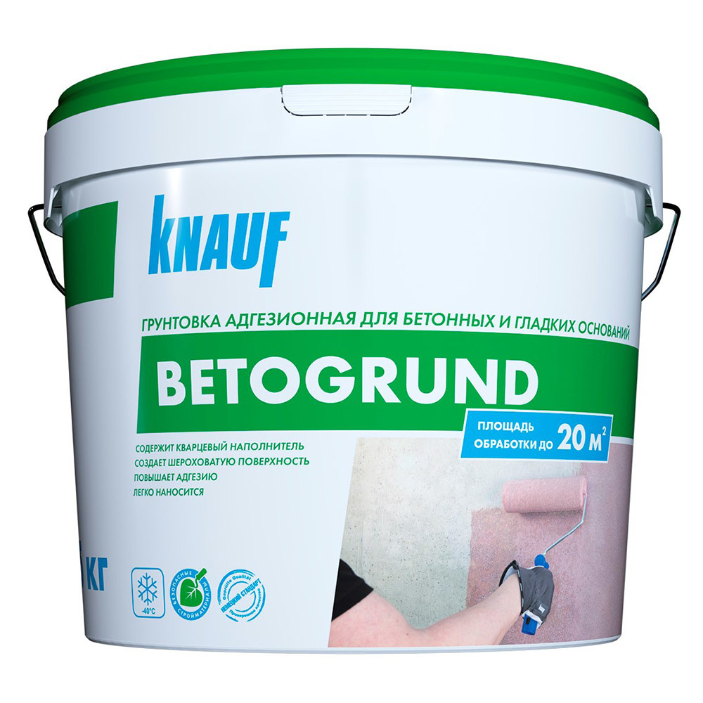Грунт бетоноконтакт Knauf Бетогрунд 5 кг грунт knauf тифен грунд укрепляющий 10 кг