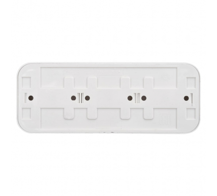 Розетка Bylectrica Пралеска тройная РА16-263 открытая установка без ...