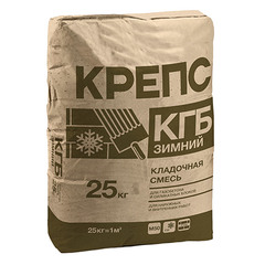 Клей для газобетона Крепс КГБ зимний 25 кг