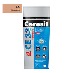 Затирка цементная Ceresit CE 33 46 карамель 5 кг