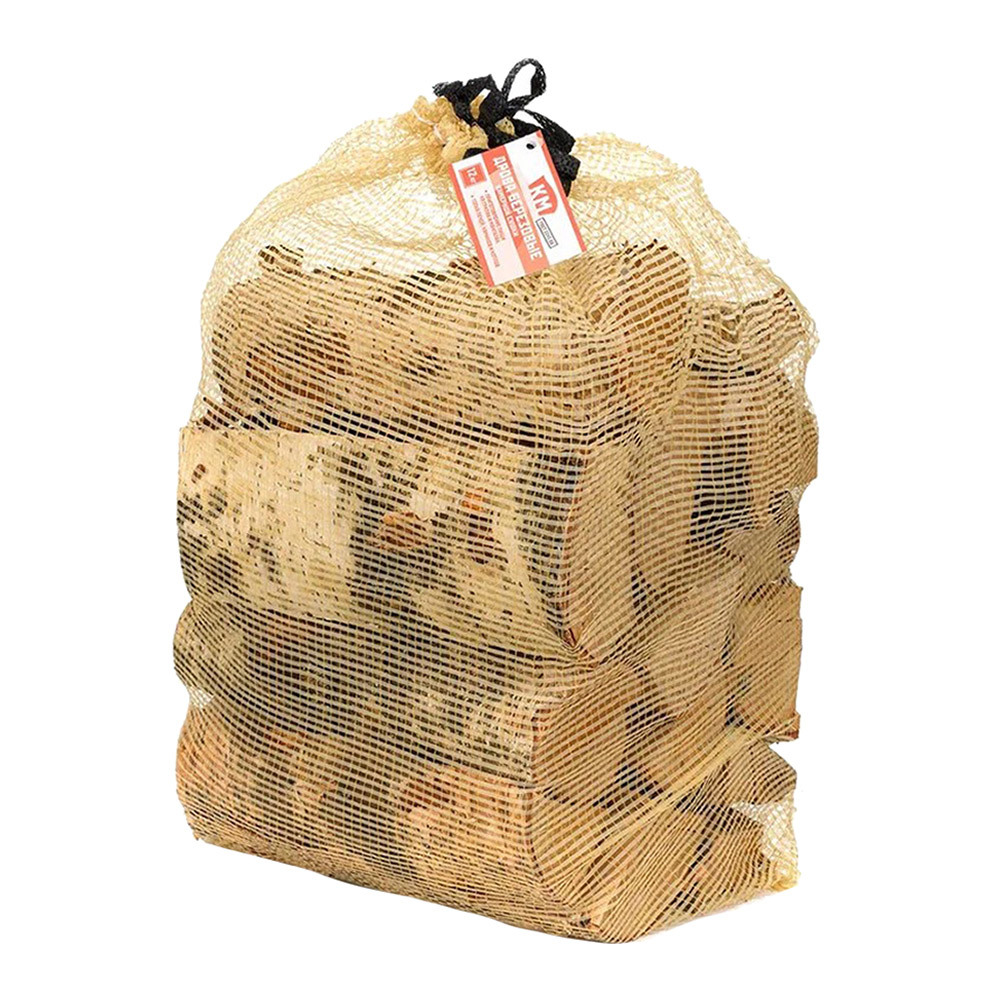 Дрова березовые сухие 12 кг КМ дрова березовые сухие без коры в коробке с ручкой 10 кг