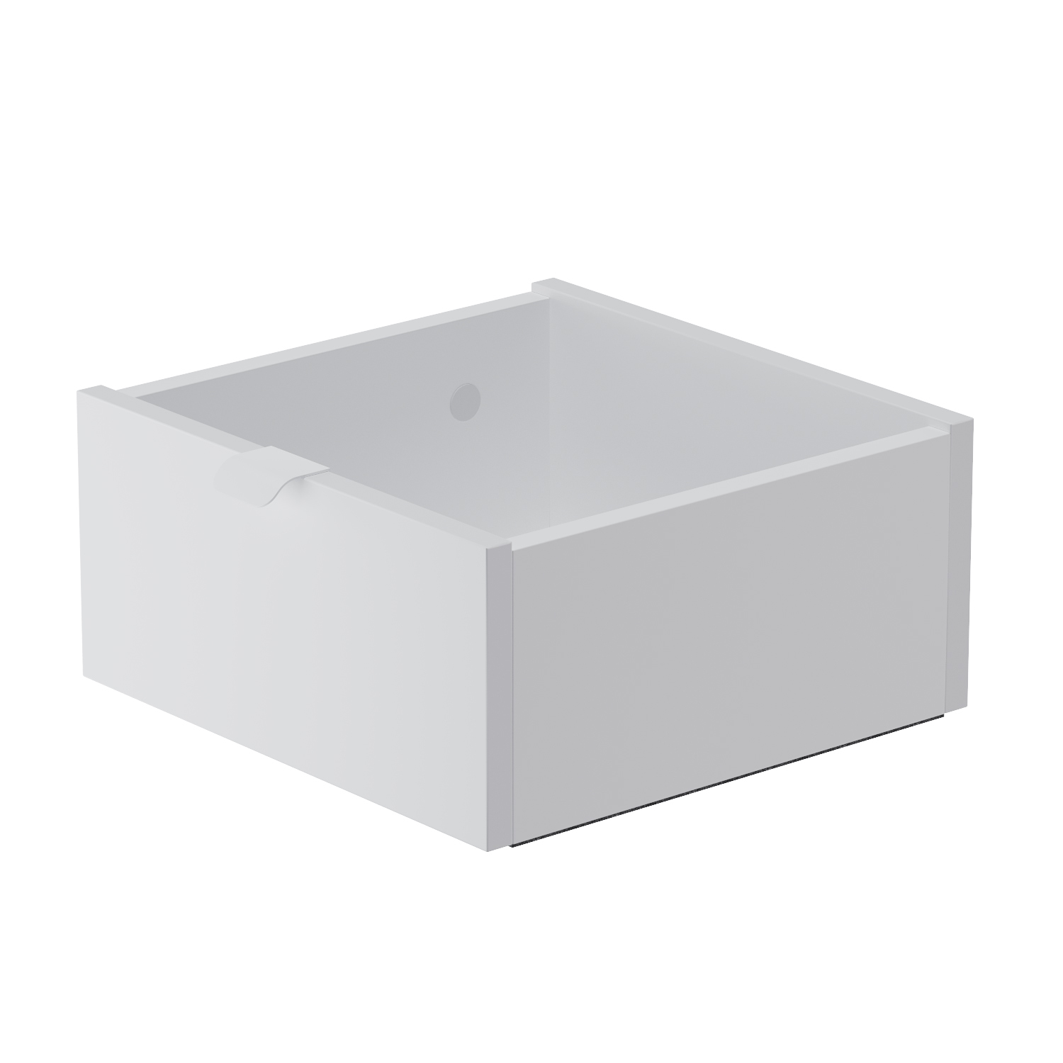 фото Ящик для стеллажа кубо (223446) 328х355х328 мм белый