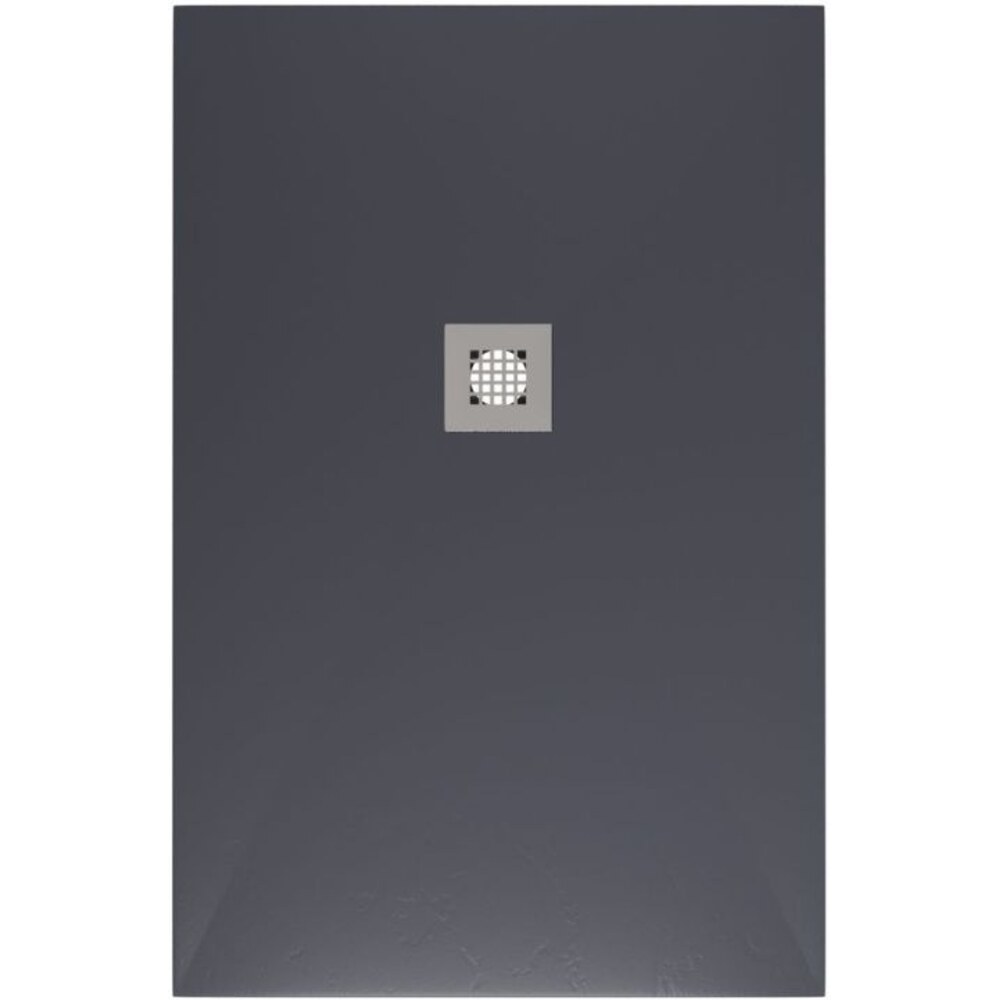 

Поддон Allen Brau Priority литьевой мрамор 120х80х3 см прямоугольник антрацит низкий (8.31006-AM), Черный