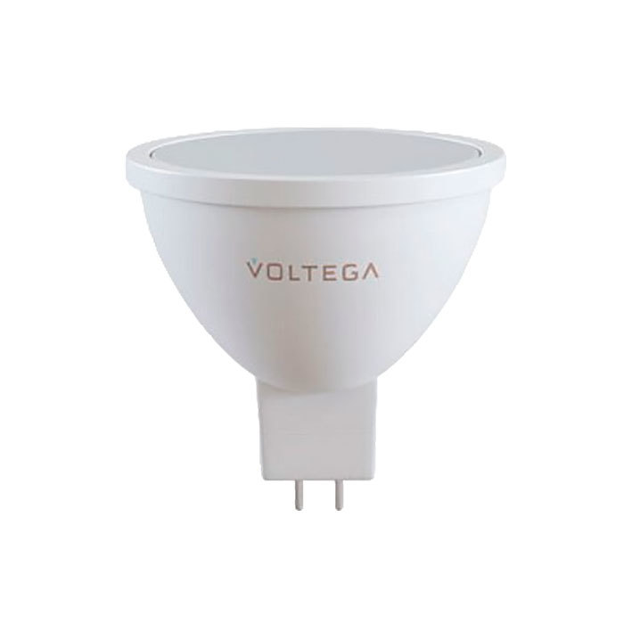 Лампа светодиодная Voltega GU5.3 4000К 7 Вт 580 Лм 170-265 В рефлектор матовая