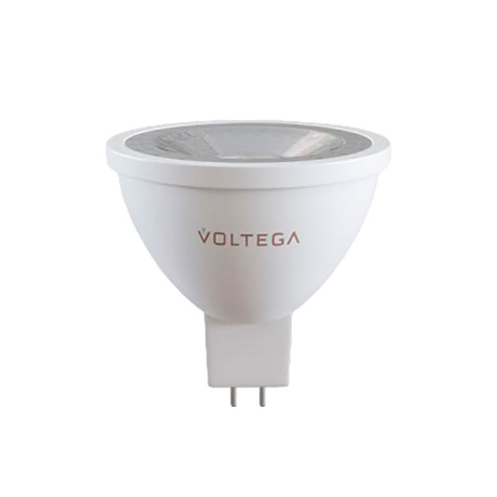 Лампа светодиодная Voltega GU5.3 4000К 7 Вт 600 Лм 170-265 В рефлектор матовая