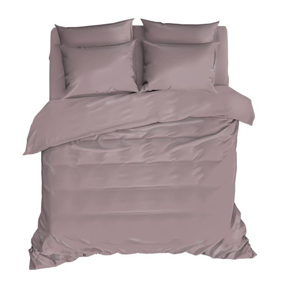 Комплект постельного белья Евро тенсель Mona Liza Premium Pearl (5049/0093)