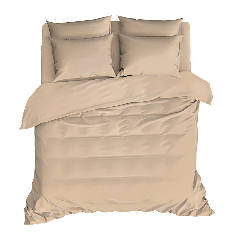 фото Комплект постельного белья 1,5-спальный тенсель mona liza premium champagnе (5047/0099)