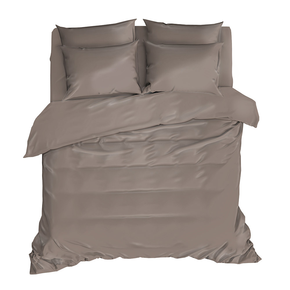 Комплект постельного белья 2-спальный тенсель Mona Liza Premium Сoffee (5044/00108)