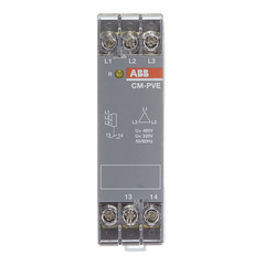 Реле напряжения модульное ABB CM-PVE (1SVR550871R9500) 460 В 3 А тип AC