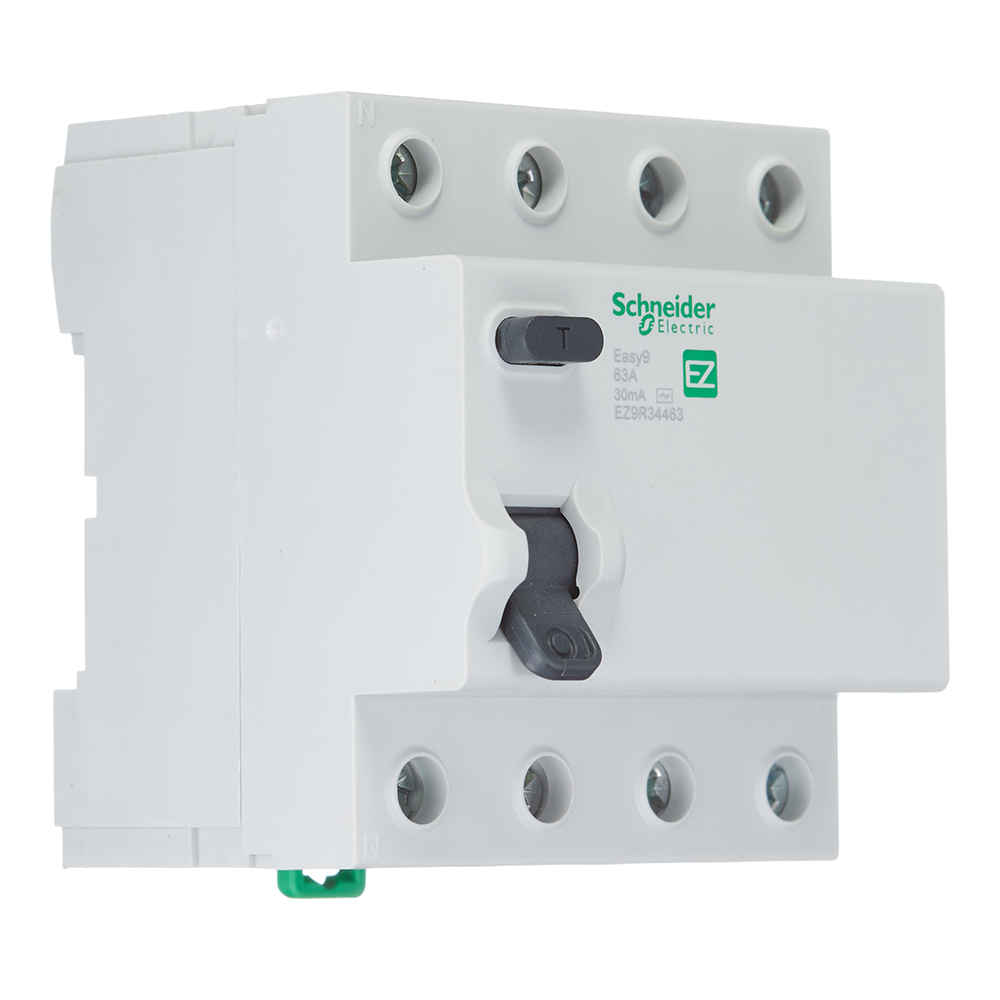 

УЗО Schneider Electric Easy9 63А 30 мА 4P тип AC 4,5 кА (EZ9R34463)