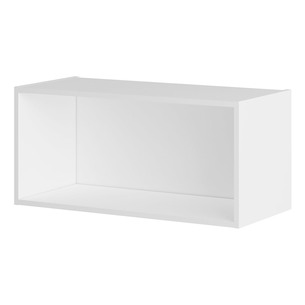 фото Кухонный шкаф навесной 80х36х31 см белый без полок вардек